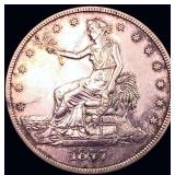 1877-CC Silver Trade Dollar