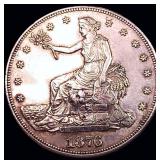 1876-CC Double Die Silver Trade Dollar