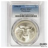 1996-D $1 PARALYMPIC PCGS MS69