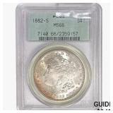 1882-S Morgan Silver Dollar PCGS MS66