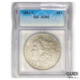 1891-O Morgan Silver Dollar ICG AU50