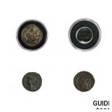 - Varied Bronz and Brass Ancient Roman Coinage [4