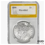 1900-S Morgan Silver Dollar PGA MS63
