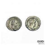238-244 AD Gordianus and Antoninianus Denarius