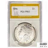 1896 Morgan Silver Dollar PGA PR63