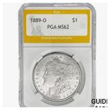 1889-O Morgan Silver Dollar PGA MS62