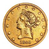 1840 $10 Gold Eagle