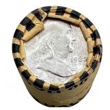 1960 BU Franklin Roll [20 Coins]