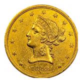1842 $10 Gold Eagle Small Date