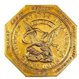 1852 Assay 887 $50 Gold