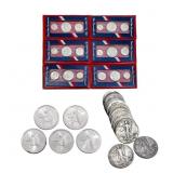 Varied Silver Coinage Collection (43 Coins)