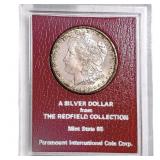 1887 Morgan Silver Dollar   Redfield