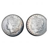 [2] 1886&1897 Morgan Silver Dollar