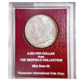 1897 Morgan Silver Dollar   Redfield