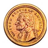 1903 .0484oz. Gold Jefferson Dollar UNC