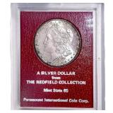 1891 Morgan Silver Dollar   Redfield