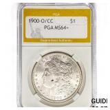 1900-O/CC Morgan Silver Dollar PGA MS64+