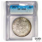 1892-O Morgan Silver Dollar ICG AU55