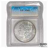1886-S Morgan Silver Dollar ICG MS60