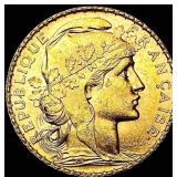 1904 .1867oz. Gold France 20 Francs