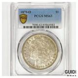 1879-O Morgan Silver Dollar PCGS MS63