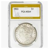 1903 Morgan Silver Dollar PGA MS64