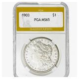 1903 Morgan Silver Dollar PGA MS65
