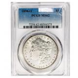 1898-O Morgan Silver Dollar PCGS MS62