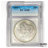 1889-O Morgan Silver Dollar ICG AU58