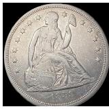 1859-O Seated Liberty Dollar CLOSELY UNCIRCULATED
