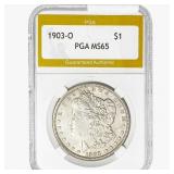1903-O Morgan Silver Dollar PGA MS65