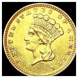 1862 Rare Gold Dollar LIGHTLY CIRCULATED