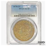 1878-CC Morgan Silver Dollar PCGS XF40