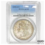 1890-CC Morgan Silver Dollar PCGS AU53