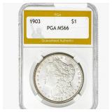 1903 Morgan Silver Dollar PGA MS66