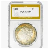1889 Morgan Silver Dollar PGA MS64+