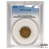 1870 Indian Head Cent PCGS AU50