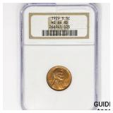 1929-S Wheat Cent NGC MS64 RD