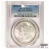 1878 7TF Morgan Silver Dollar PCGS MS64 REV 79