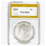1879 Morgan Silver Dollar PGA MS66