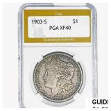 1903-S Morgan Silver Dollar PGA XF40