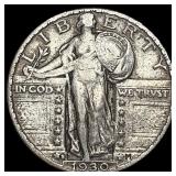1930-S Standing Liberty Quarter NICELY CIRCULATED
