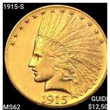 1915-S $10 Gold Eagle UNCIRCULATED