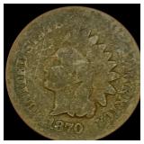 1870 Indian Head Cent NICELY CIRCULATED