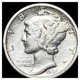 1924 Mercury Dime CLOSELY UNCIRCULATED