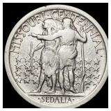 1921 Missouri Centennial Half Dollar LIGHTLY CIRCU