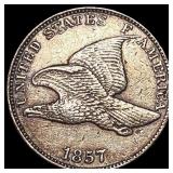 1857 Flying Eagle Cent CLOSELY UNCIRCULATED