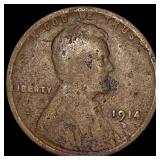1914-D Lincoln Wheat Cent NICELY CIRCULATED