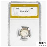 1895 Barber Dime PGA MS65