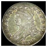 1825 Capped Bust Half Dollar CLOSELY UNCIRCULATED